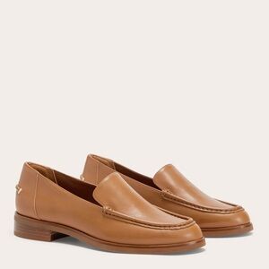 Everlane Tan Leather Loafers Timeless Flats